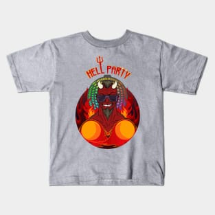 Hell party Kids T-Shirt